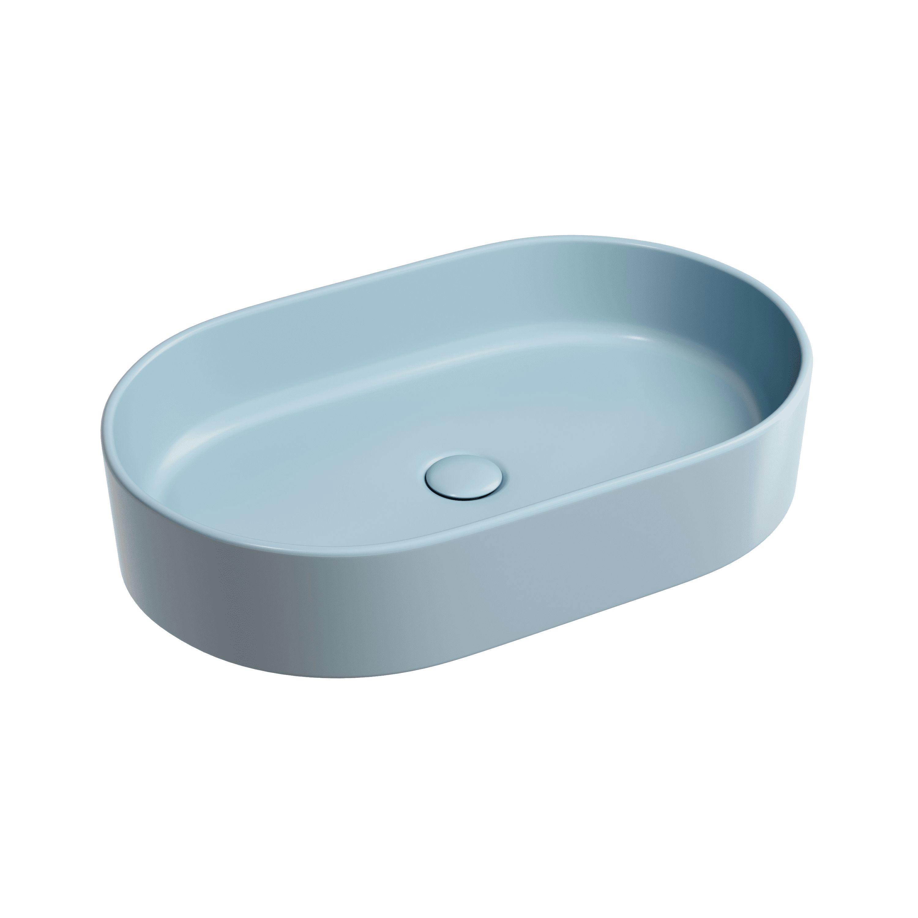 Изображение товара Раковина накладная Ceramicanova element CN6048ML 60.8см цвет синий