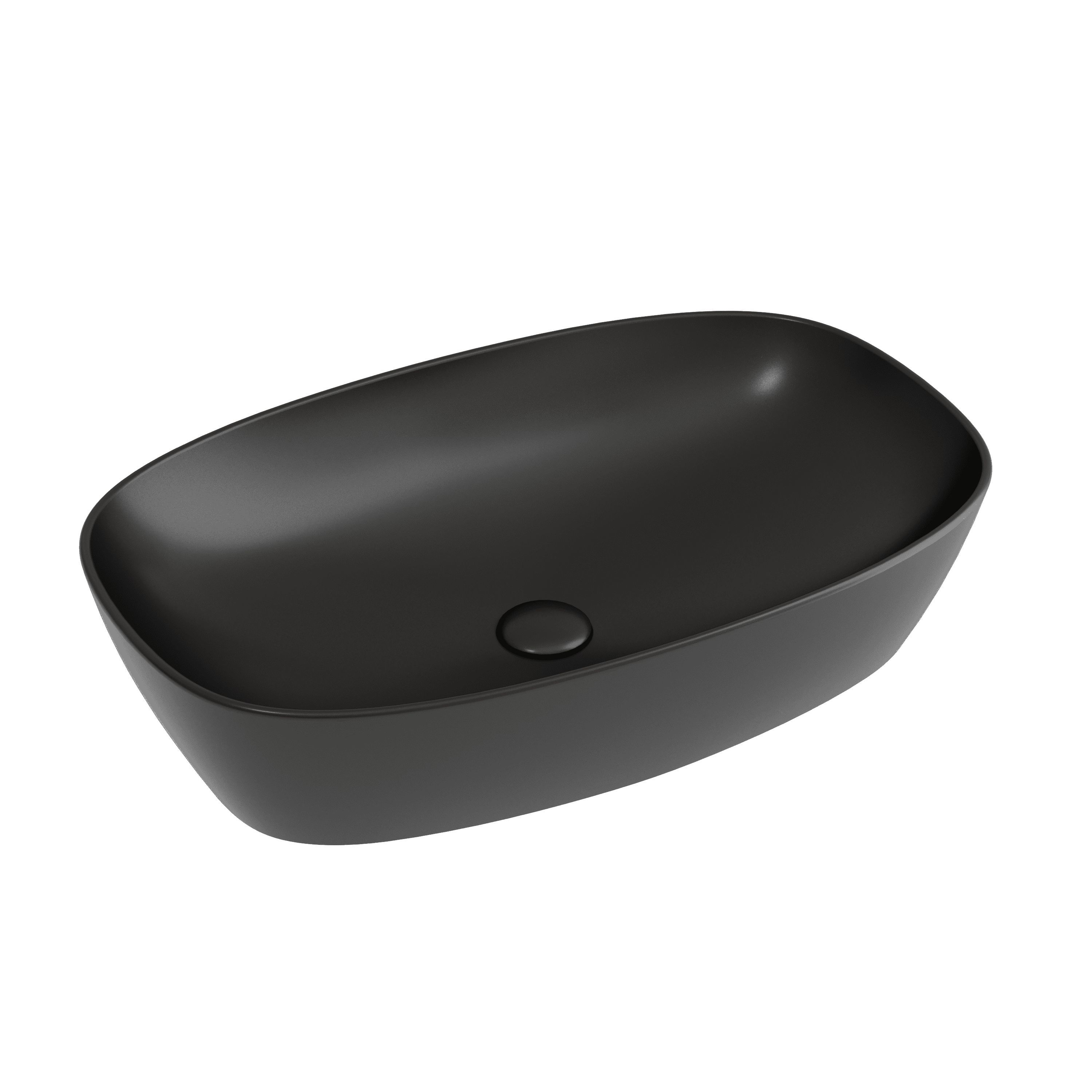 Изображение товара Раковина накладная Ceramicanova element CN6049MB 60см цвет черный Изображение товара Раковина накладная Ceramicanova element CN6049MB 60см цвет черный
