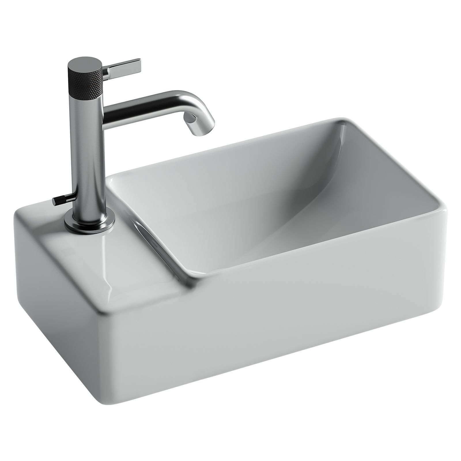 Изображение товара Раковина накладная Ceramicanova element CN5046 39.5см белая