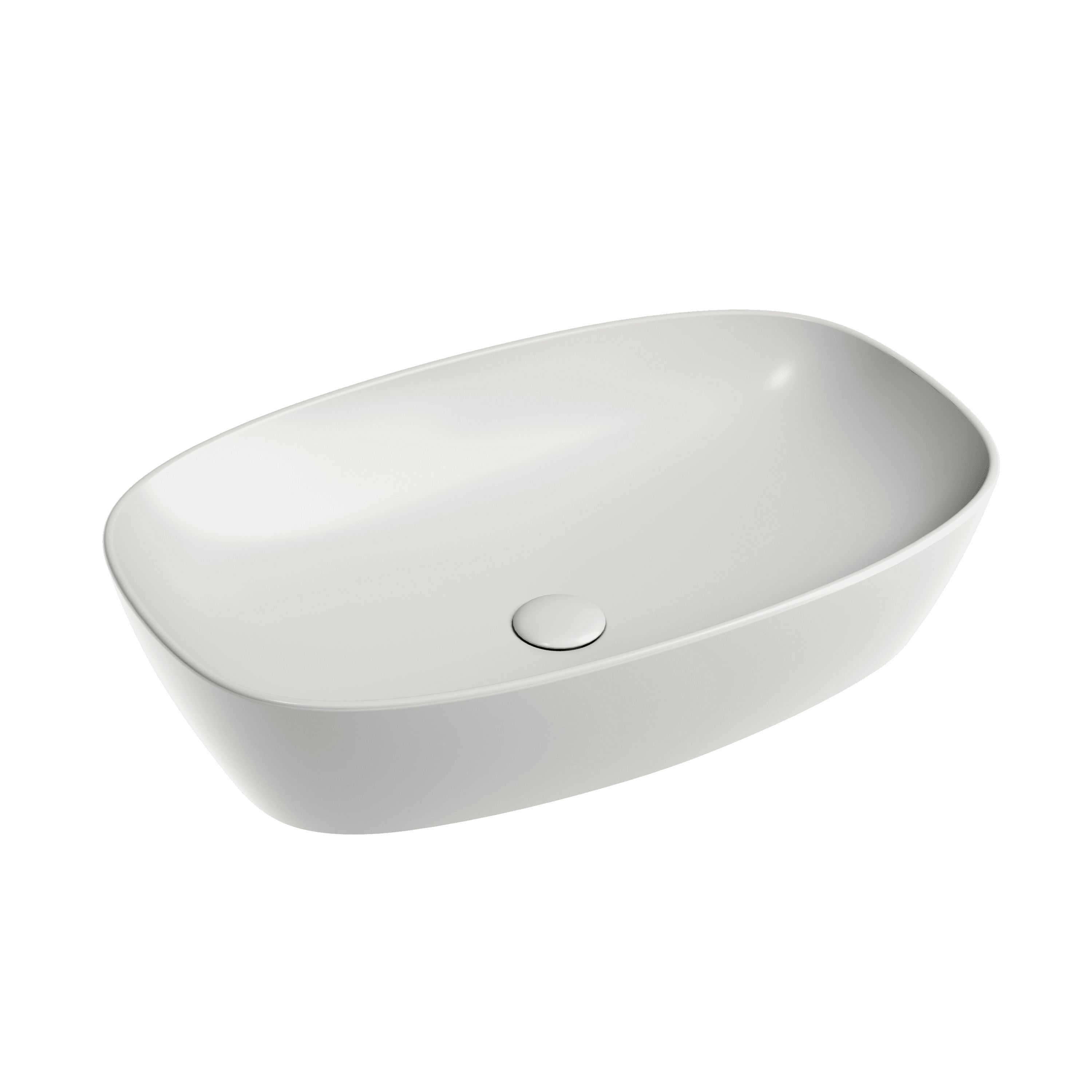 Изображение товара Раковина накладная Ceramicanova element CN6049MSG 60см цвет серый