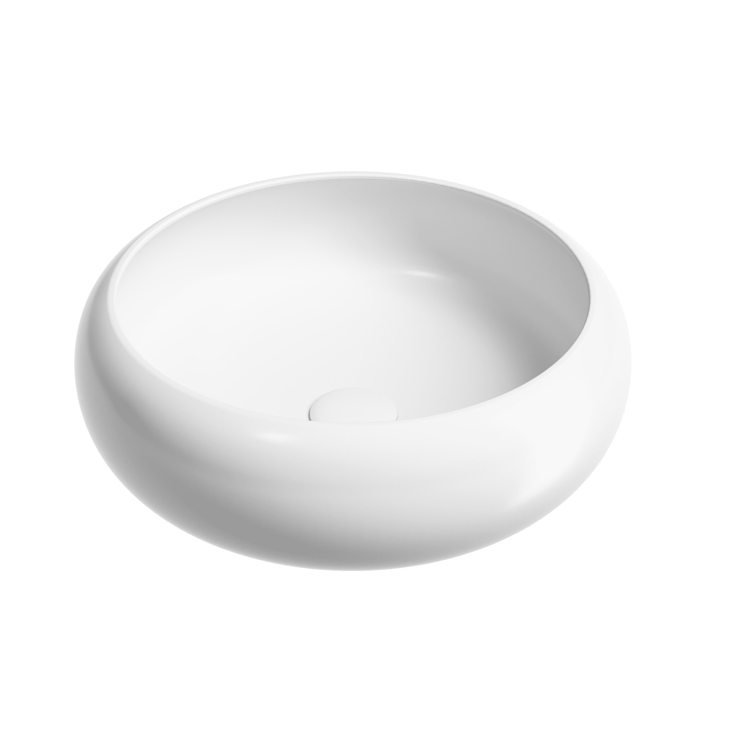 Изображение товара Раковина накладная Ceramicanova element CN6050MW 36см цвет белый Изображение товара Раковина накладная Ceramicanova element CN6050MW 36см цвет белый
