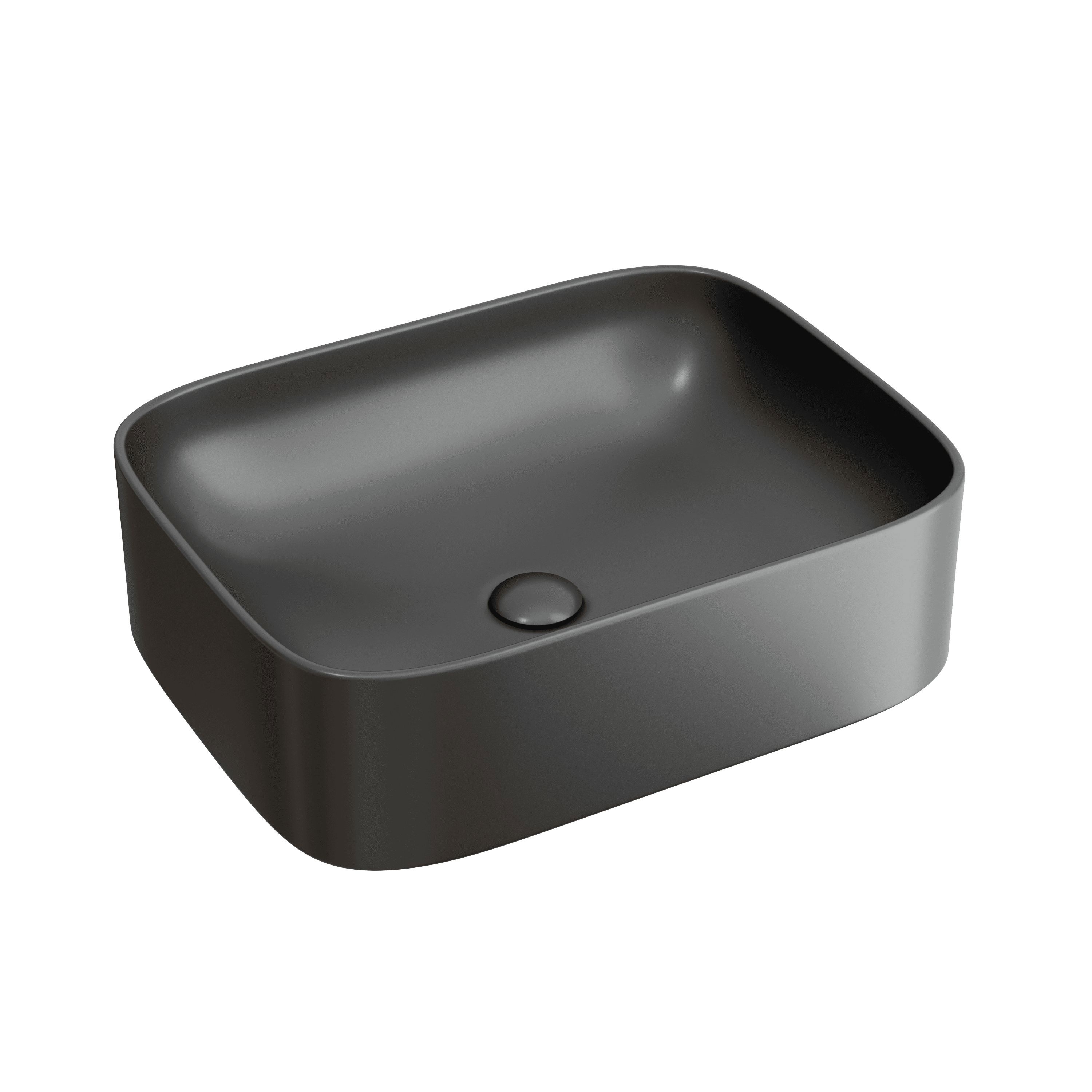Изображение товара Раковина накладная Ceramicanova element CN6052MDH 50.5см цвет серый