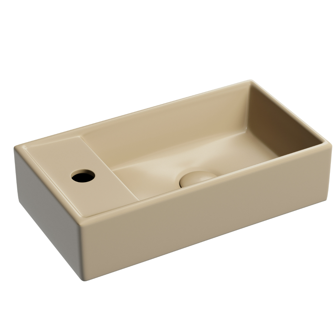 Изображение товара Раковина накладная Ceramicanova element CN6051RMC 40.5см цвет бежевый