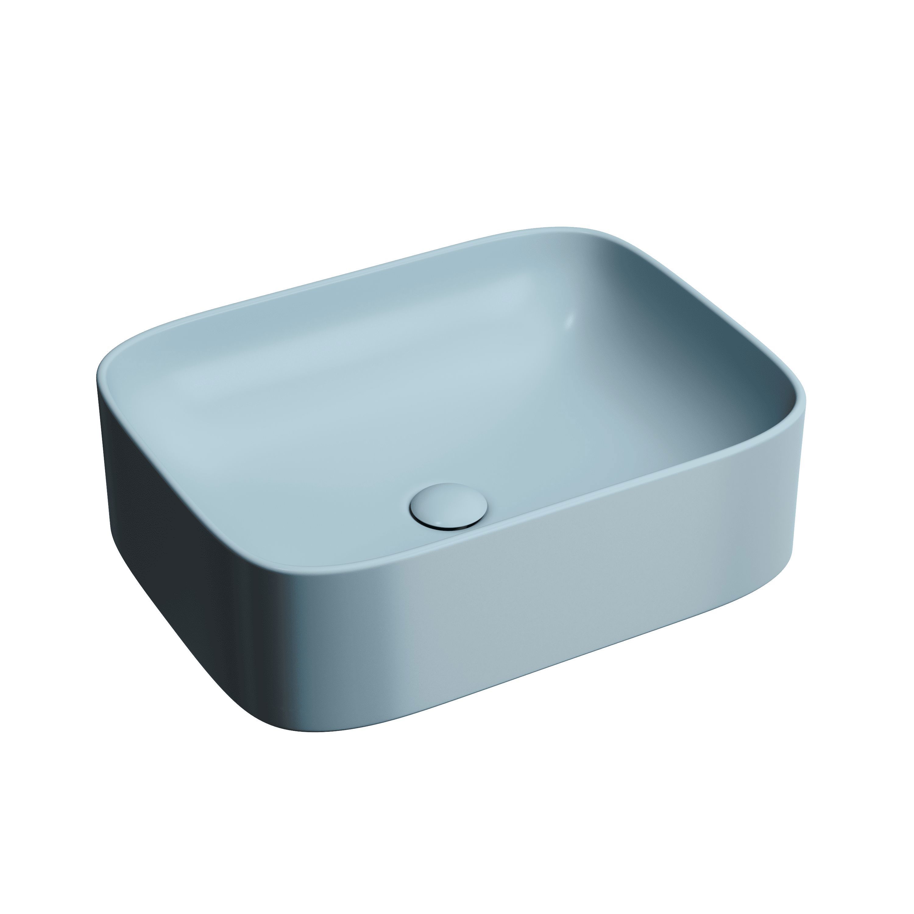 Изображение товара Раковина накладная Ceramicanova element CN6052ML 50.5см цвет синий
