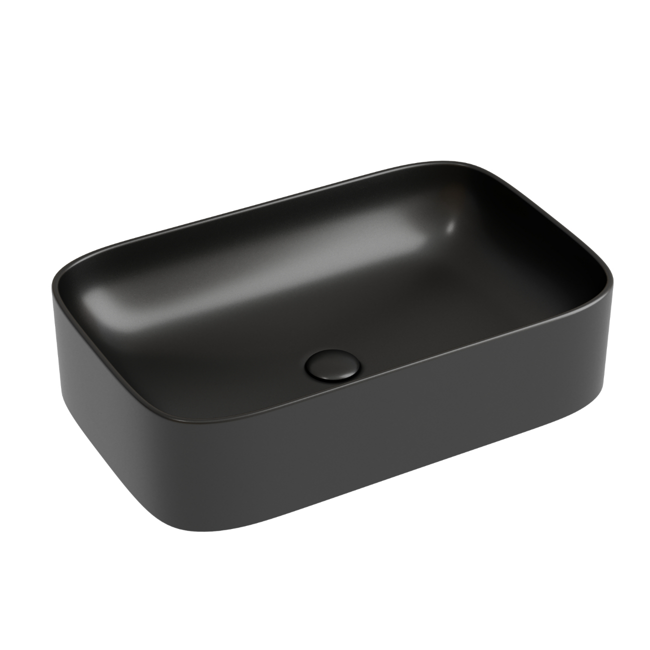 Изображение товара Раковина накладная Ceramicanova element CN6053MB 60.5см цвет черный Изображение товара Раковина накладная Ceramicanova element CN6053MB 60.5см цвет черный