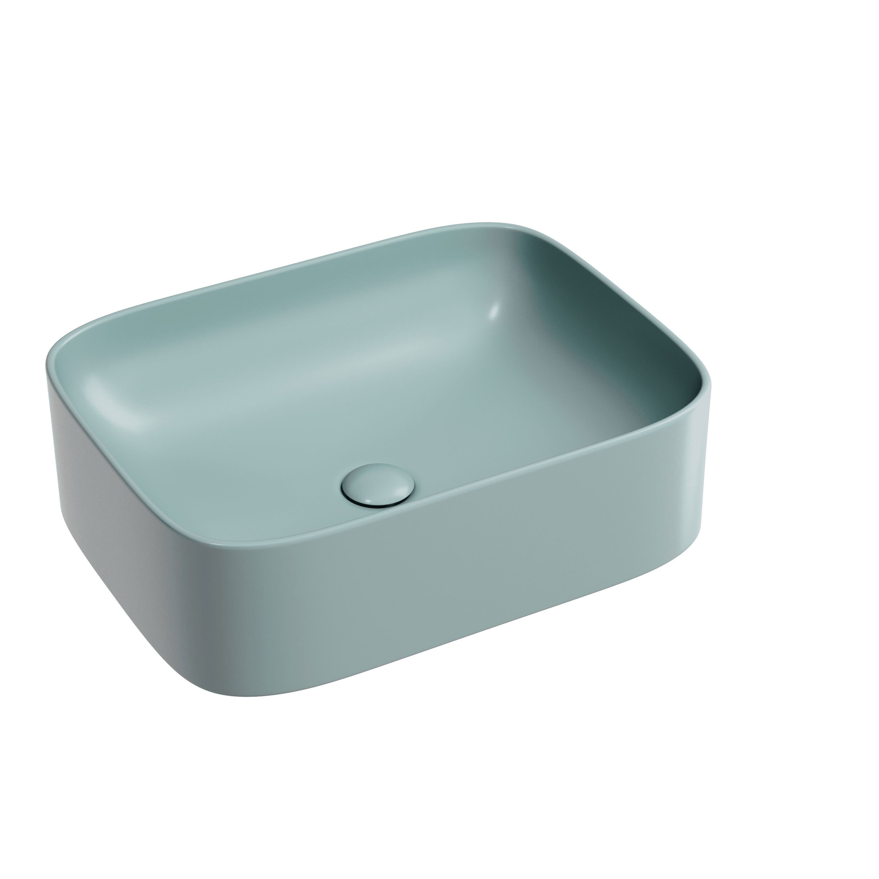 Изображение товара Раковина накладная Ceramicanova element CN6052MLG 50.5см цвет зеленый Изображение товара Раковина накладная Ceramicanova element CN6052MLG 50.5см цвет зеленый