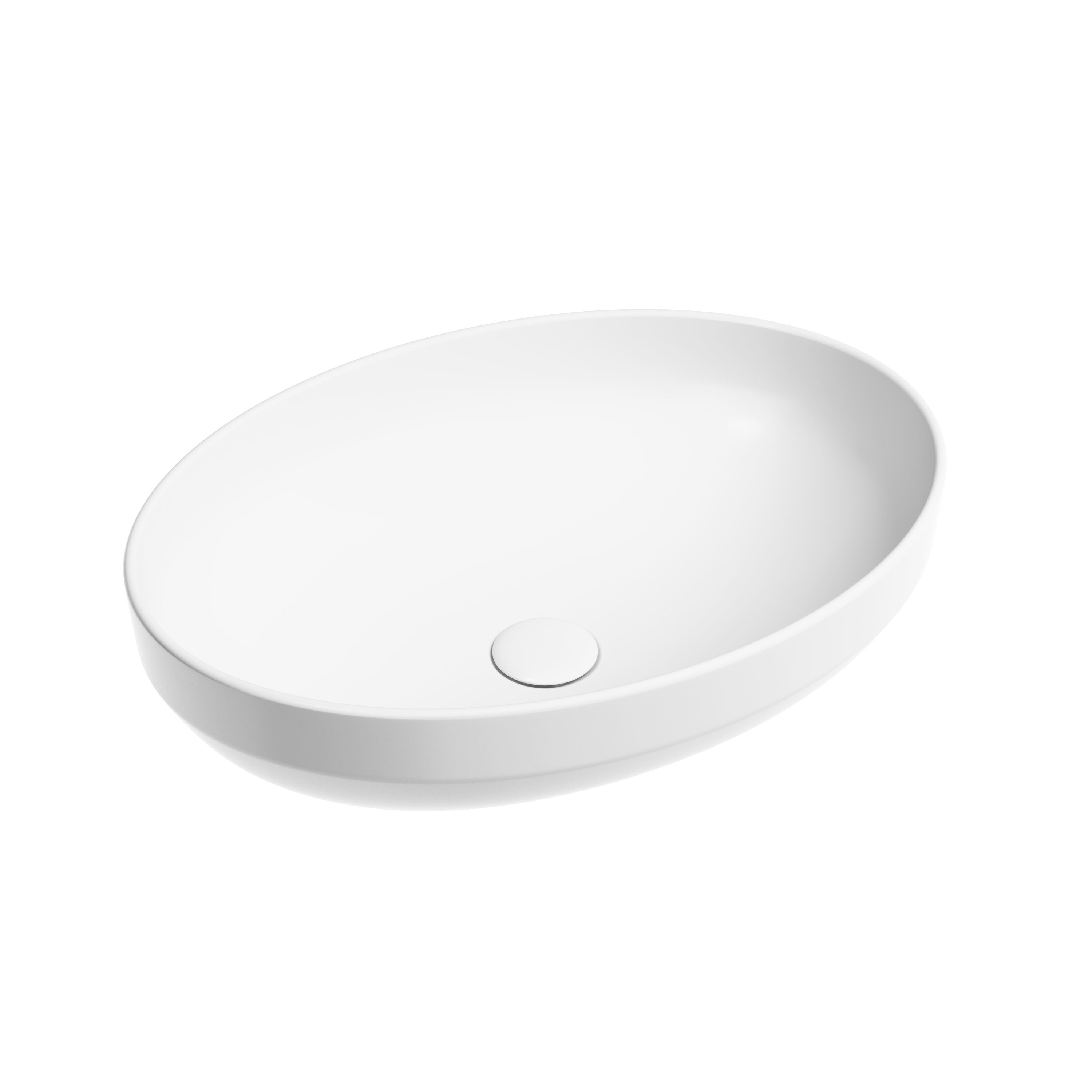 Изображение товара Раковина накладная Ceramicanova element CN6056MW 50.2см цвет белый Изображение товара Раковина накладная Ceramicanova element CN6056MW 50.2см цвет белый