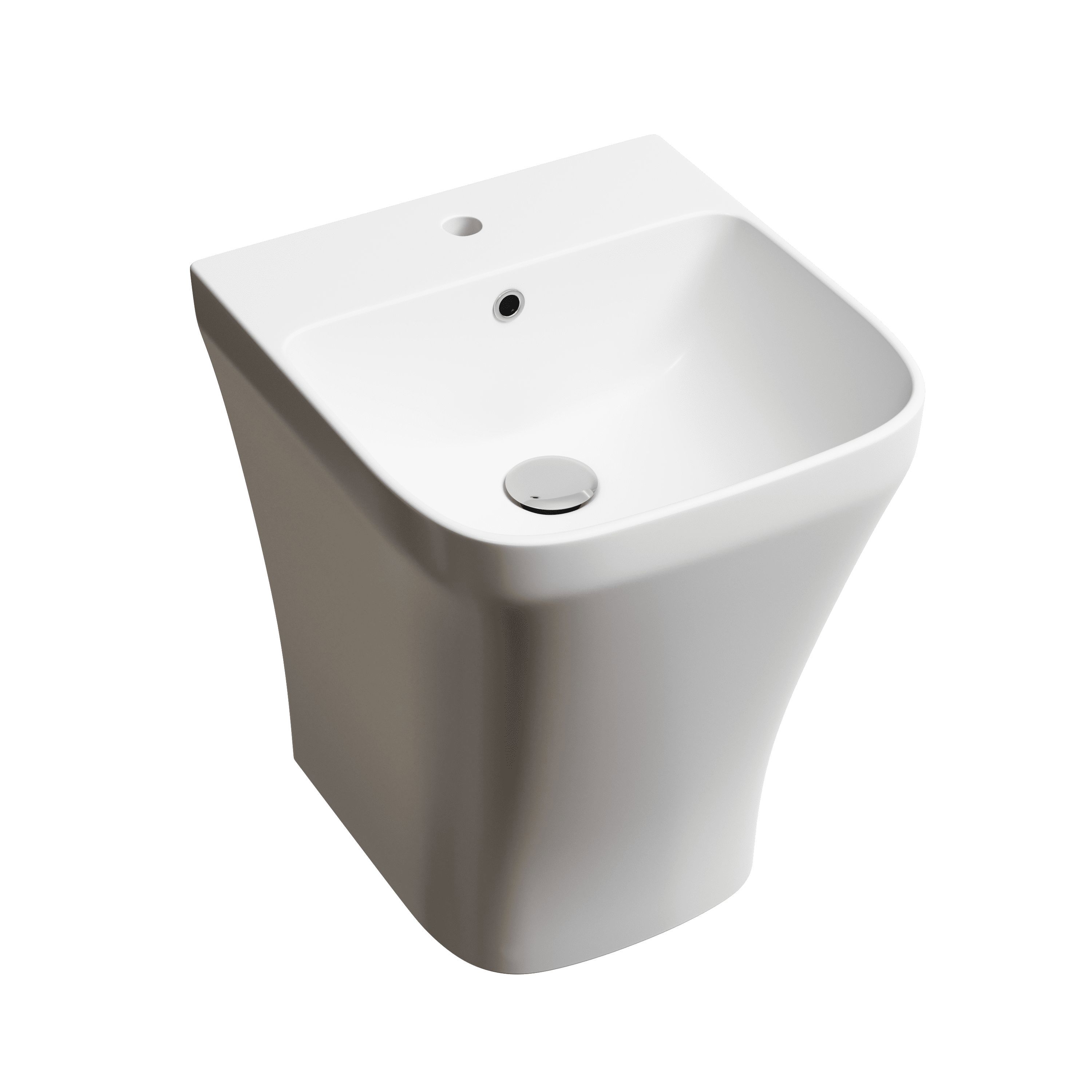 Изображение товара Раковина подвесная Ceramicanova dion CN6067 36.5см цвет белый