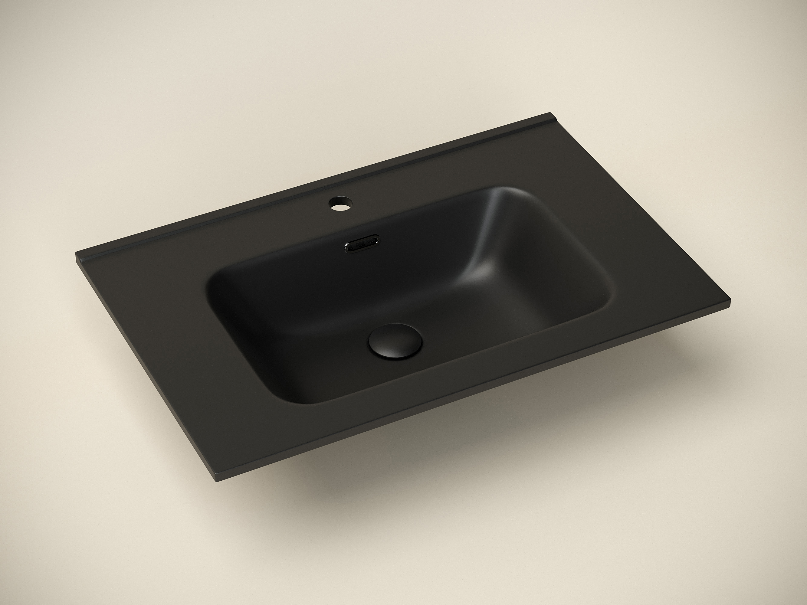Изображение товара Раковина мебельная Ceramicanova element CN7007MB 71см цвет черный
