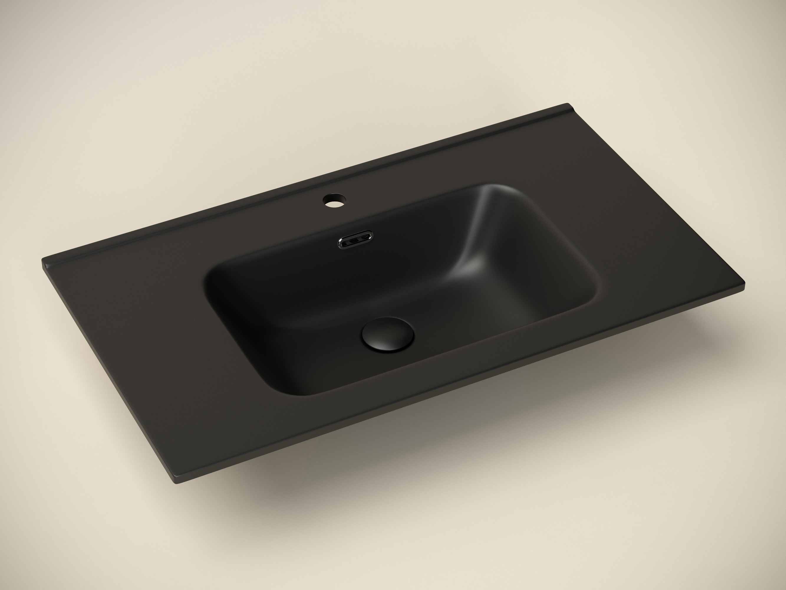 Изображение товара Раковина мебельная Ceramicanova element CN7005MB 81см цвет черный