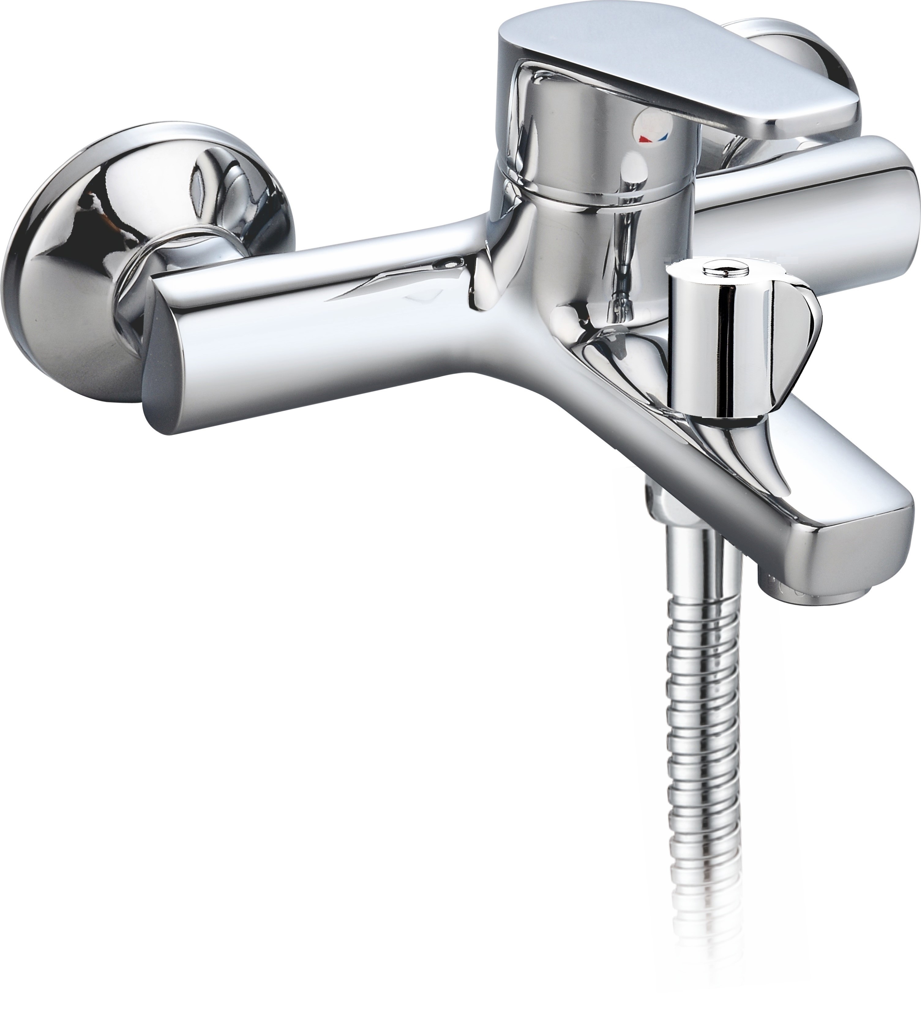 Изображение товара Смеситель для ванны Voda Level LV54acs однорычажный с душевой лейкой цвет хром