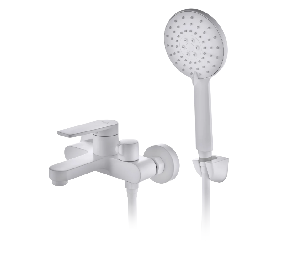 Изображение товара Смеситель для ванны D&K Bayern Furth DA1523208 3 режима, белый