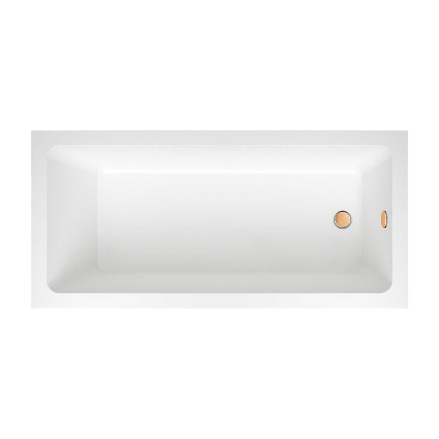 Изображение товара Акриловая ванна 165x80 см Wellsee FreeDom 231102004 со сливом-переливом