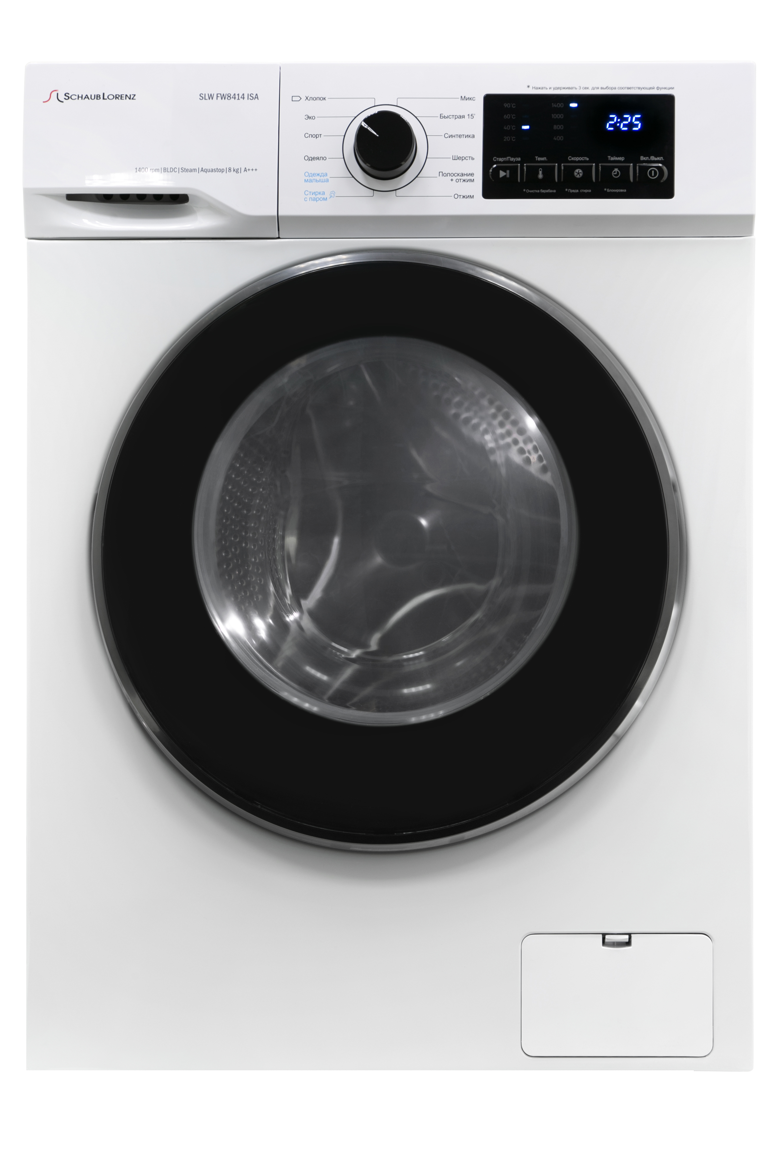 Изображение товара Стиральная машина Schaub Lorenz SLW FW8414 ISA 8 кг 1400 об/мин инверторный мотор