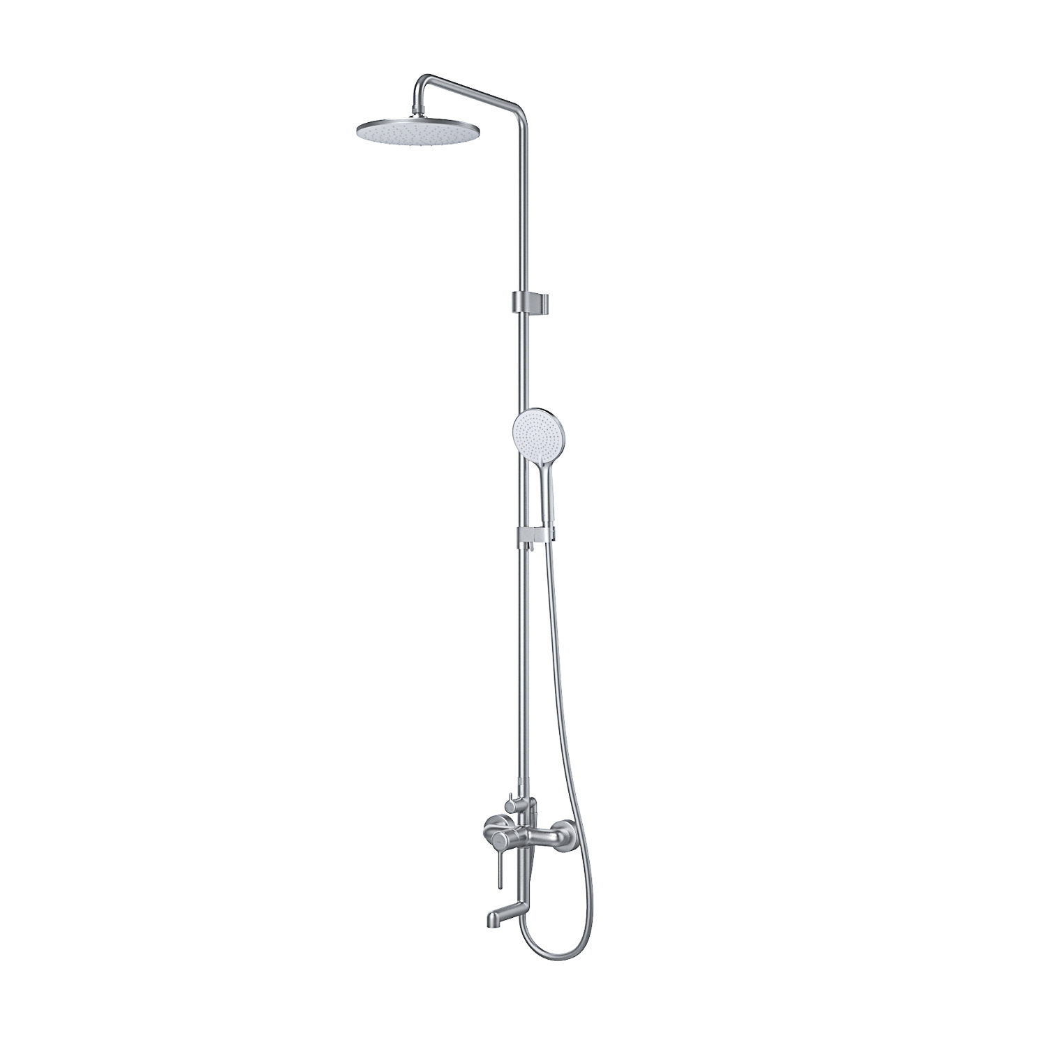 Изображение товара Душевая стойка Iddis Aiger AIGSB3Fi06 3 режимная цвет глянцевый хром