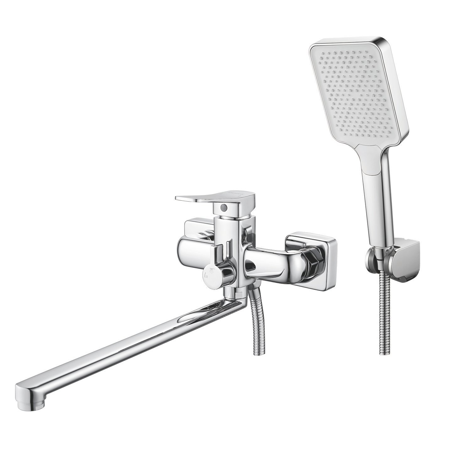 Изображение товара Смеситель для ванны Shevanik S9922 хром однорычажный с поворотным изливом