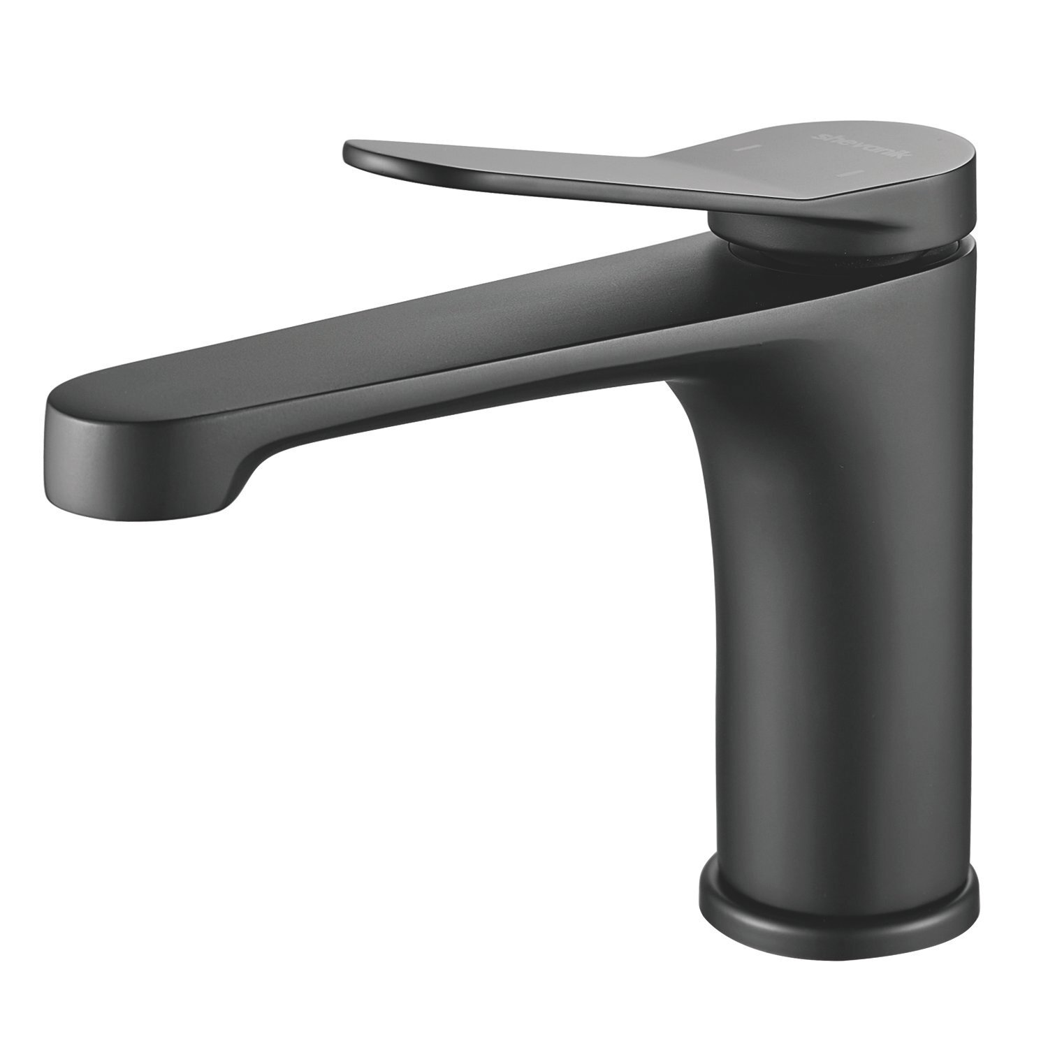 Изображение товара Смеситель для раковины Shevanik S6201H черный латунный современный дизайн