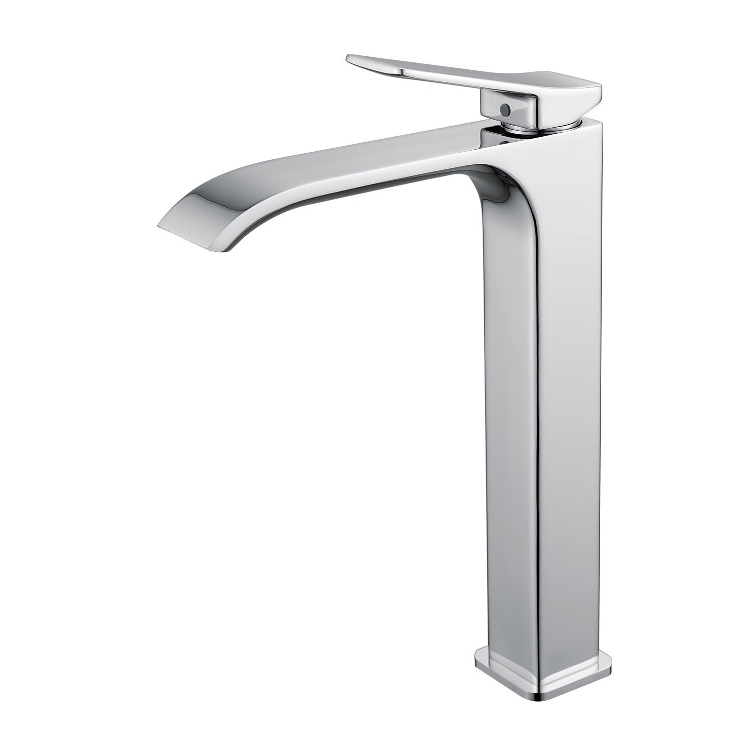 Изображение товара Высокий хромированный смеситель для раковины Shevanik S4011 с керамическим картриджем