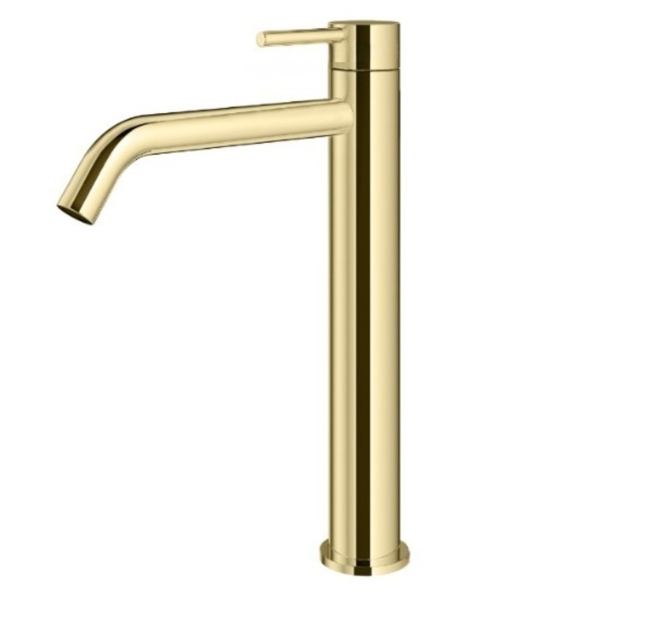 Изображение товара Смеситель для раковины Plumberia selection Ixo XO0052OR однорычажный высокий цвет золото