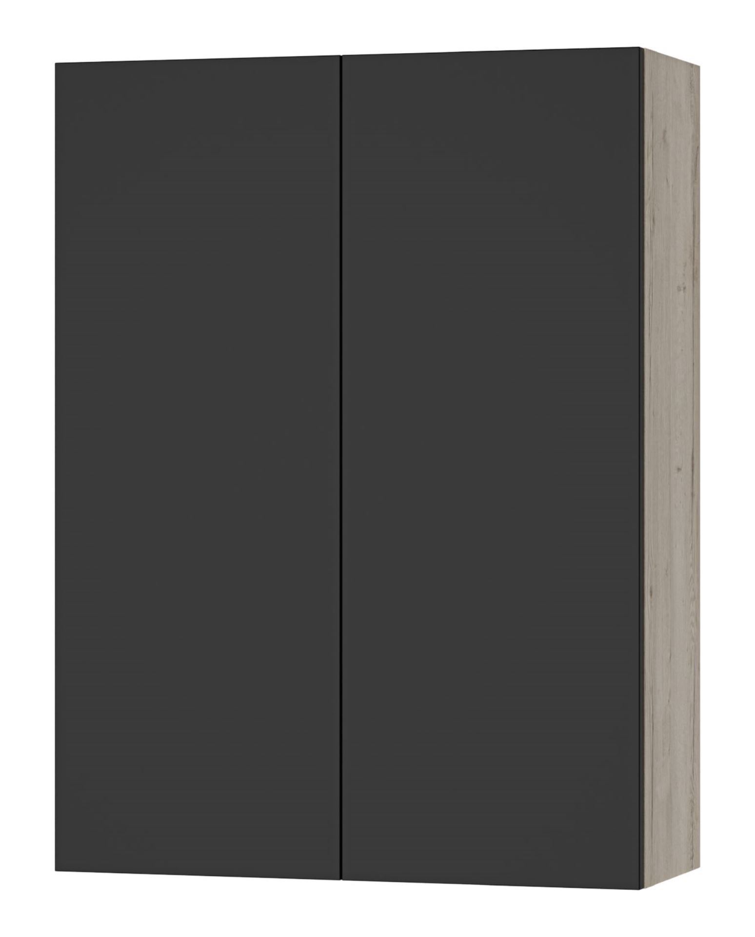 Изображение товара Шкаф для ванной Misty Поло О-Пол08060-014По подвесной 60x80см цвет бежевый;темно-серый