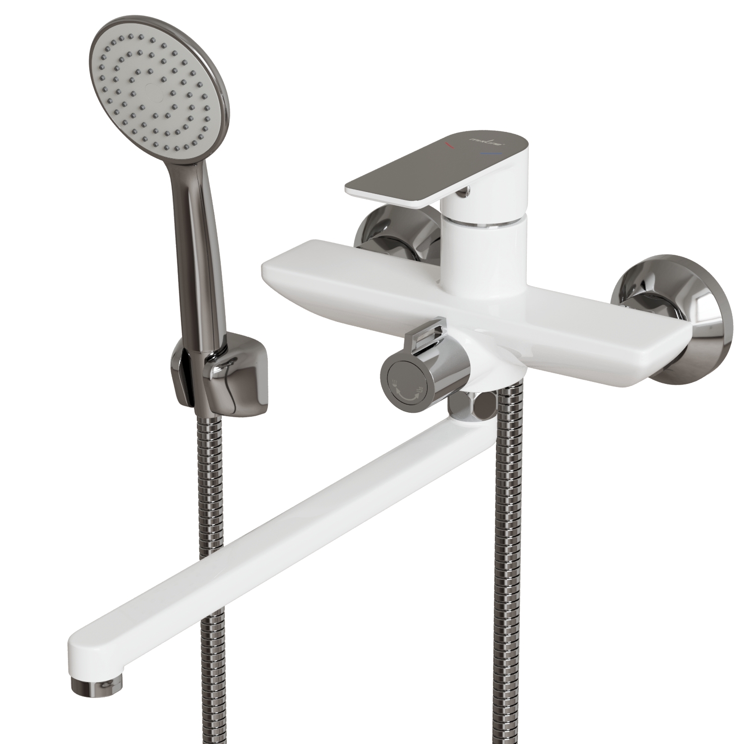 Изображение товара Смеситель для ванны Mixline 552275 цвет белый