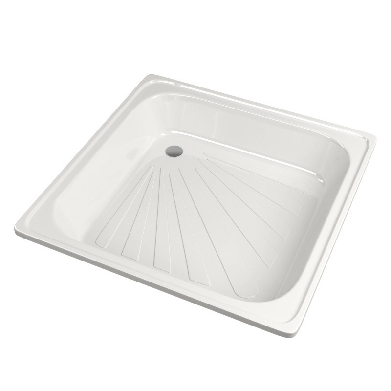 Изображение товара Душевой поддон MIXLINE 500689 квадрат сталь с покрытием 700x700см