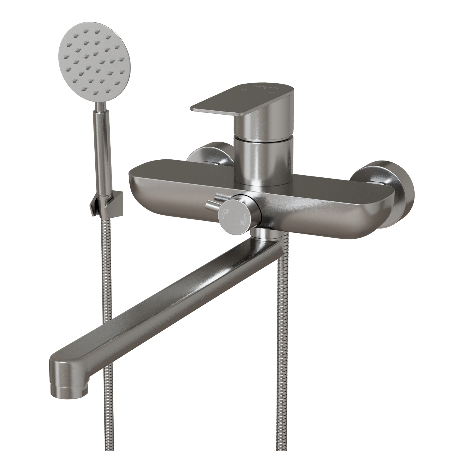 Изображение товара Смеситель для ванны Mixline 553237 цвет хром