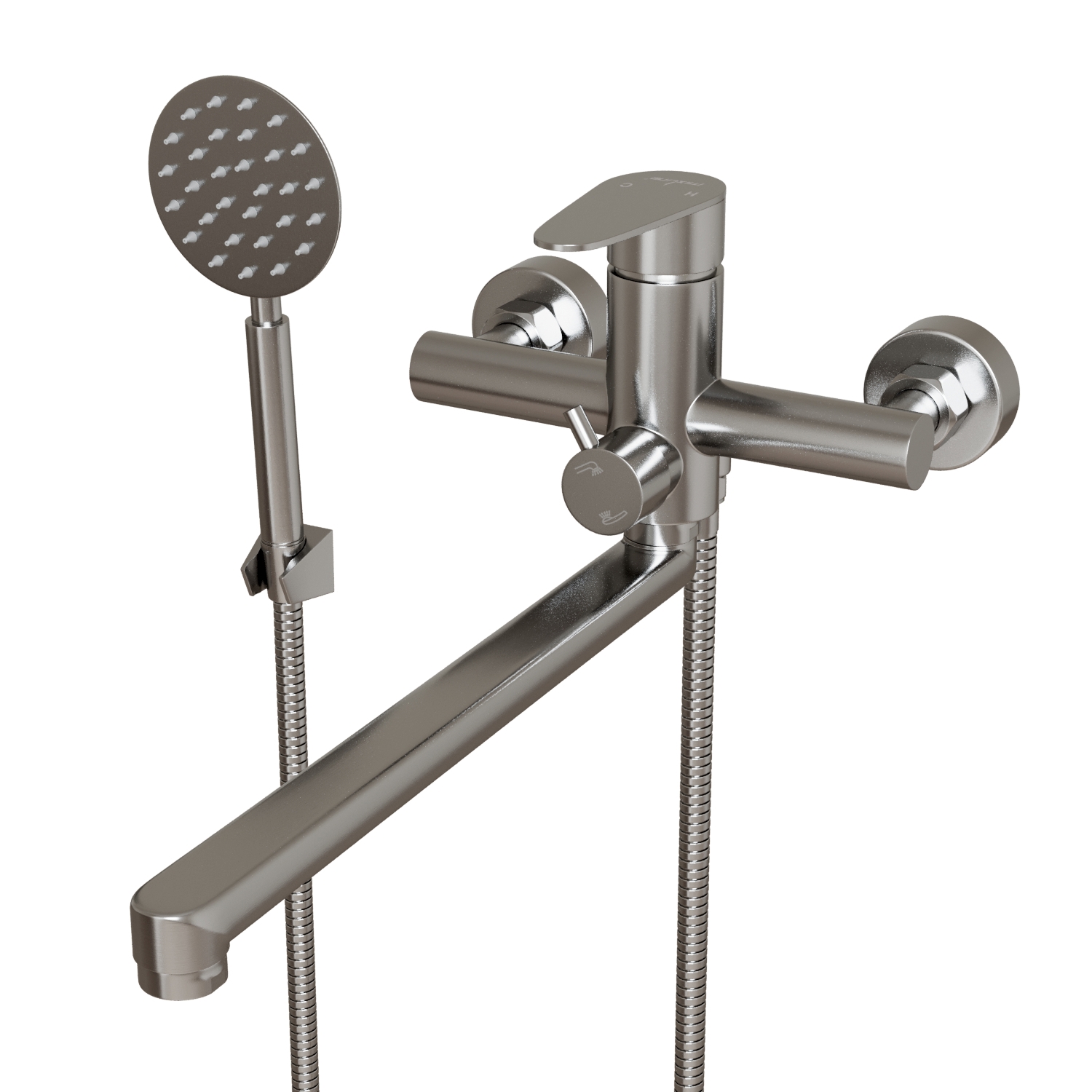 Изображение товара Смеситель для ванны Mixline 553236 цвет хром