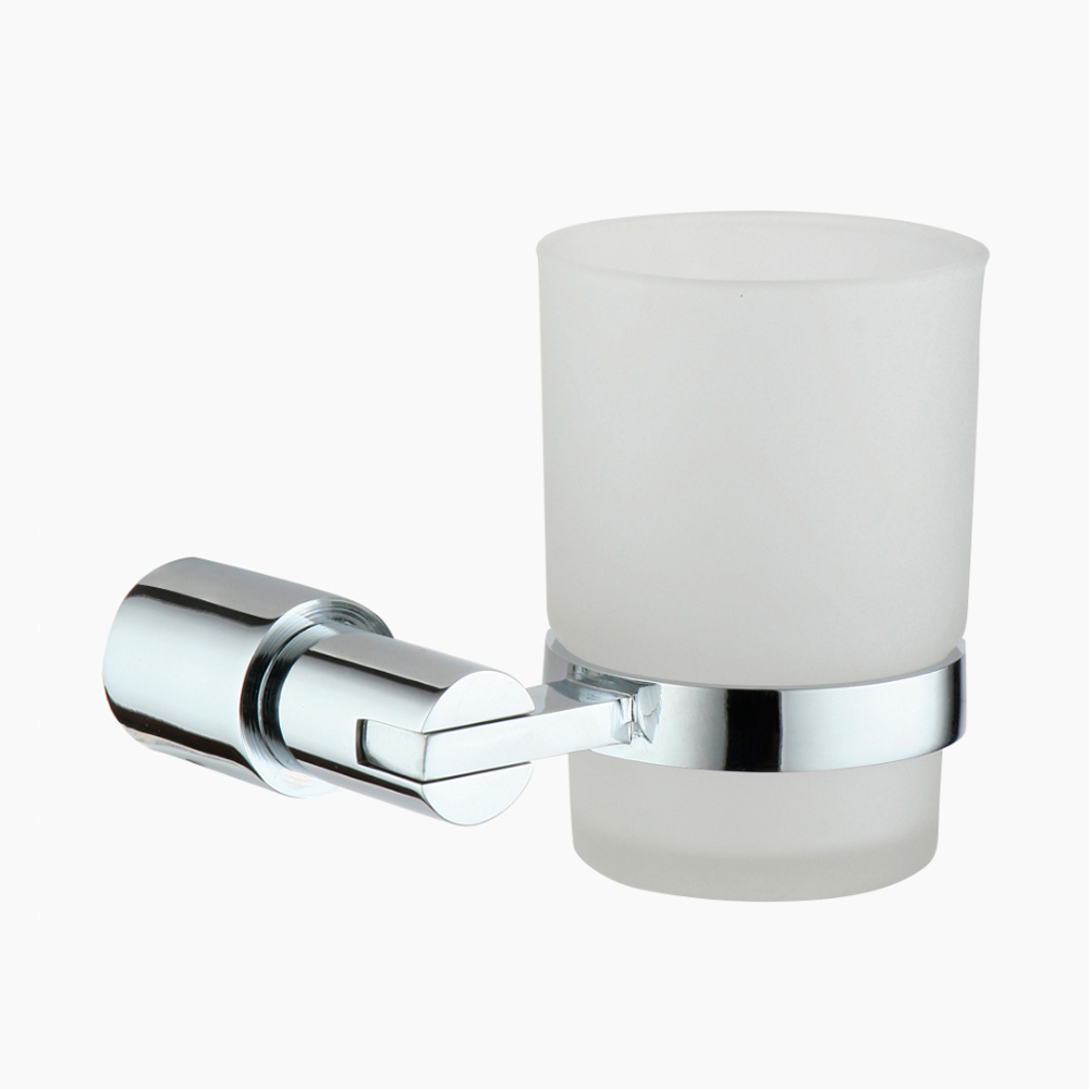 Изображение товара Стакан для зубных щеток DELPHINIUM 102401 цам (цинк-алюминий-медь) цвет серый/серебристый