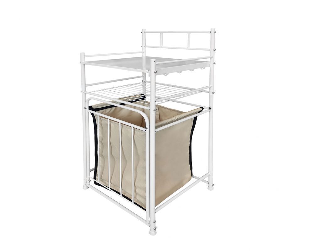 Изображение товара Стеллаж для ванной комнаты ИСТОК СК01 380x350x1050 мм, белый