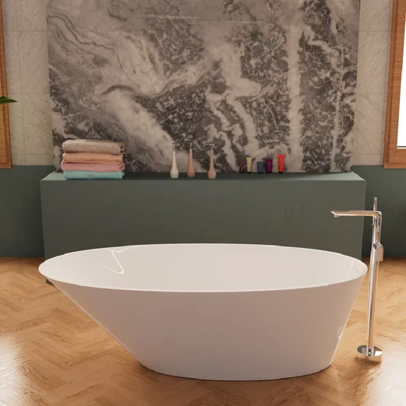 Изображение товара Ванна отдельностоящая Frank F6116 White