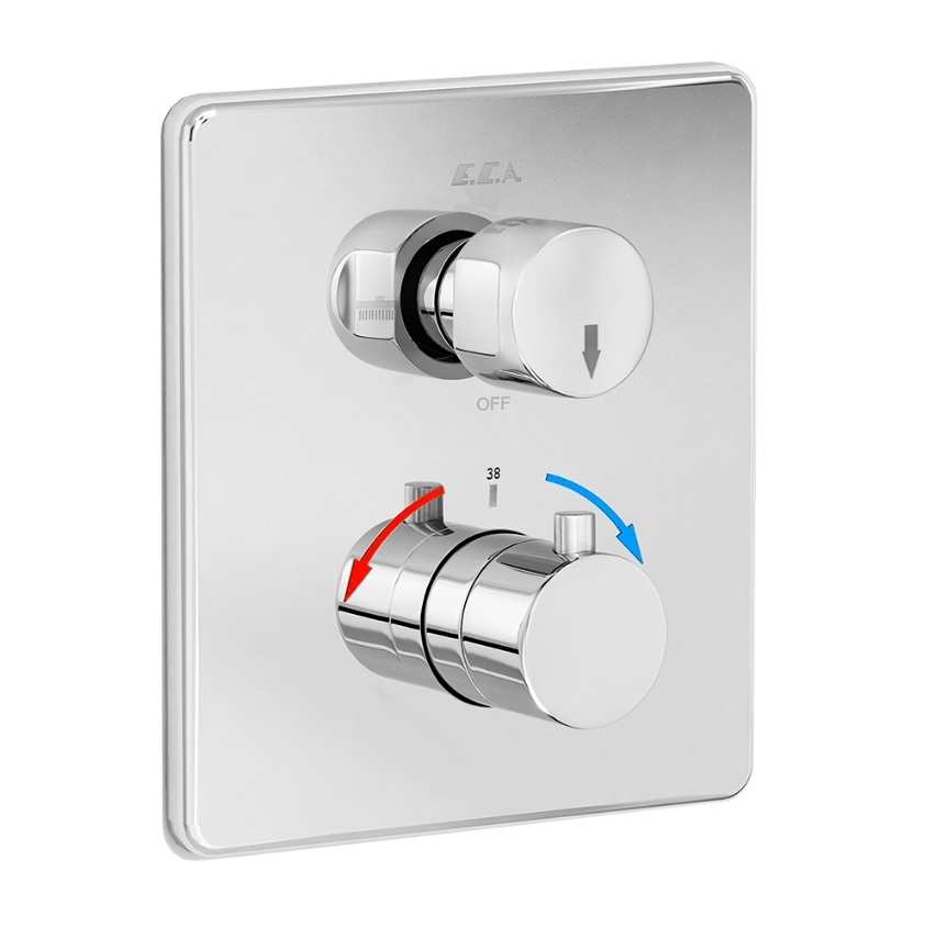 Изображение товара Смеситель ванны E.C.A Thermostatic