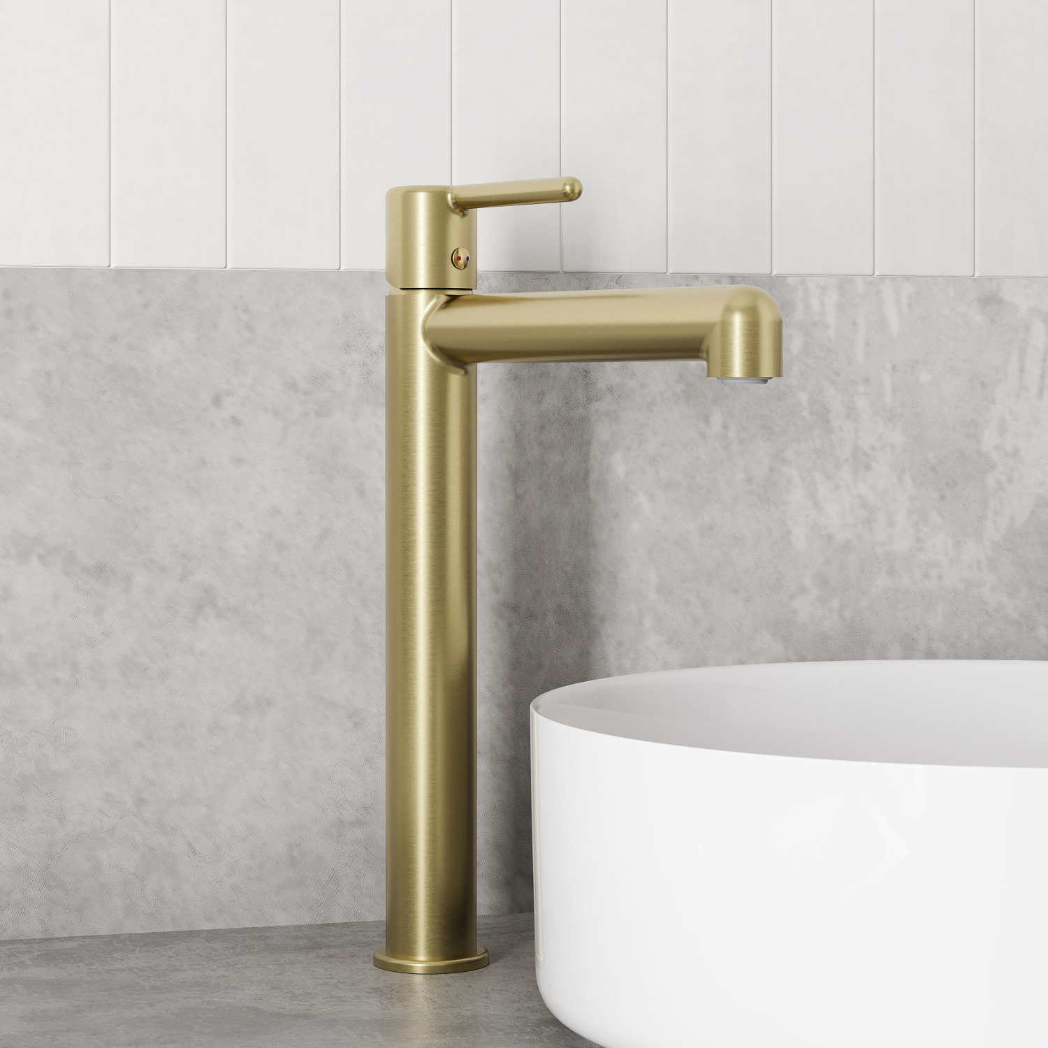 Изображение товара Смеситель для раковины Iddis AIGMG01i01 однорычажный цвет матовое золото