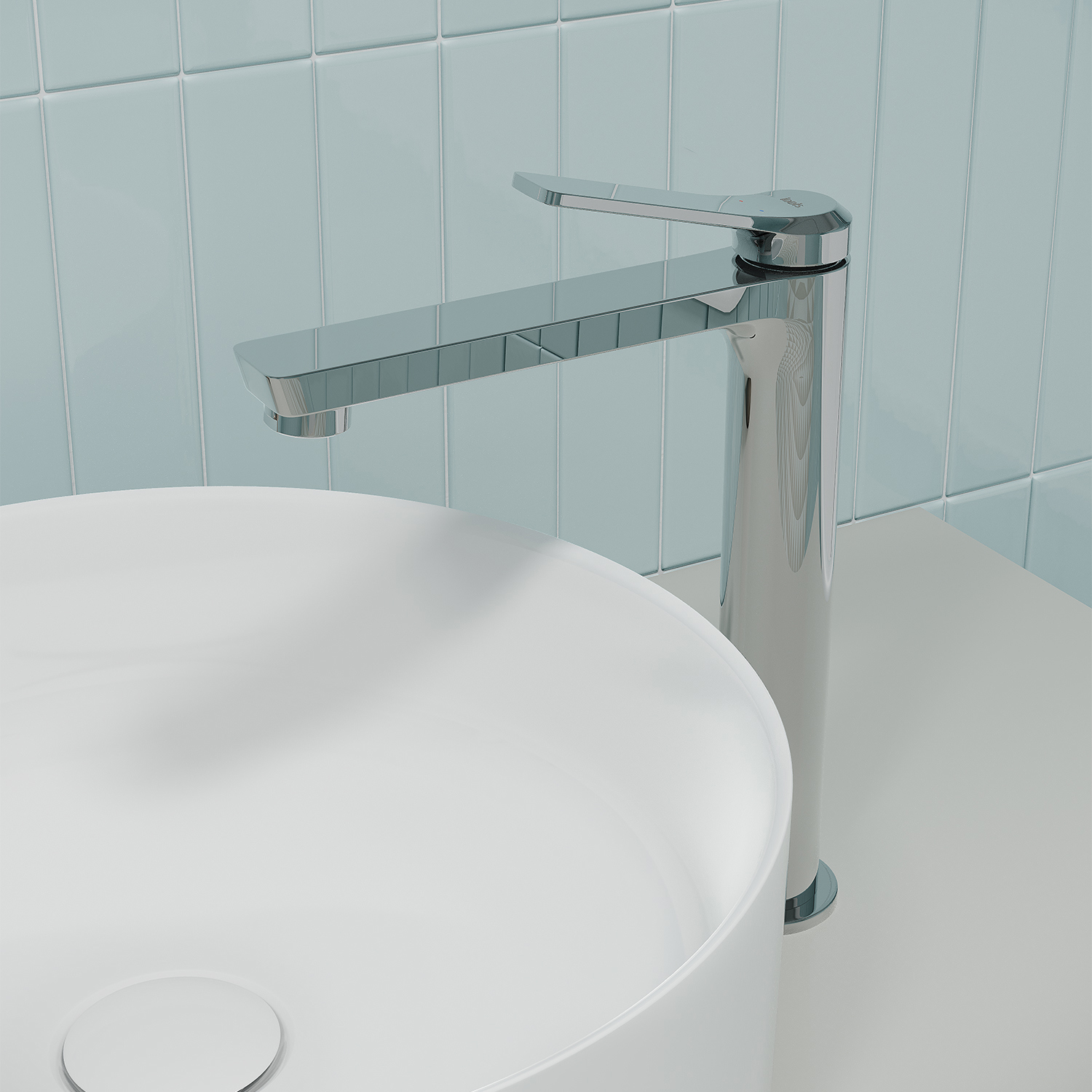 Изображение товара Смеситель для раковины Iddis PARSB01i01 однорычажный цвет хромированный блестящий