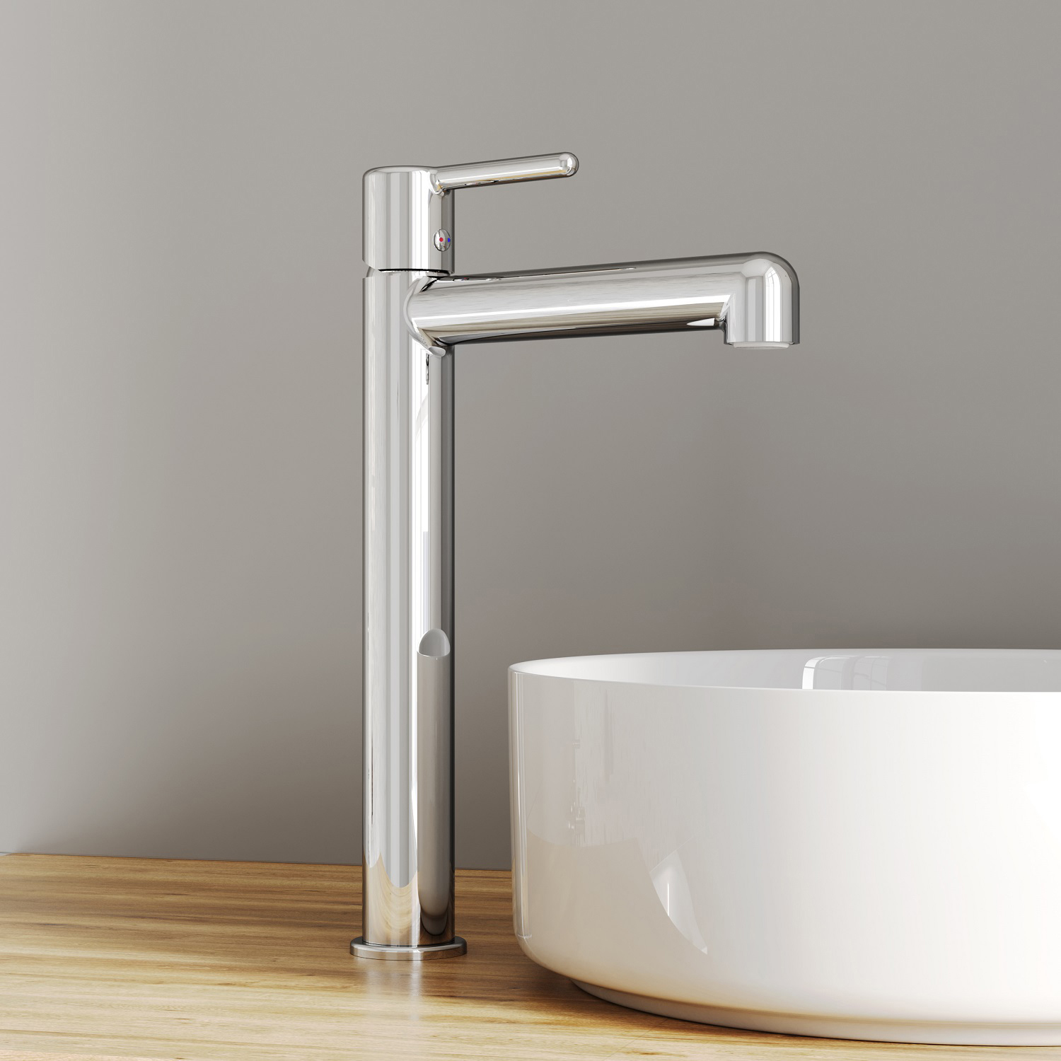 Изображение товара Смеситель для раковины Iddis AIGSB01i01 однорычажный цвет хромированный блестящий