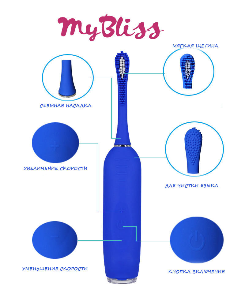 Изображение товара Электрическая зубная щётка Mybliss 3310