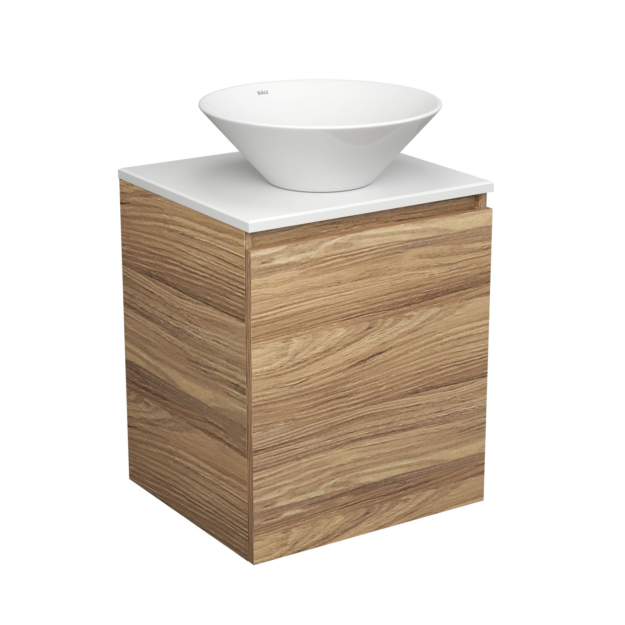 Изображение товара Тумба Bau Dream Blackwood 50 с дверцей SD3064, раковина BAU Dream D43