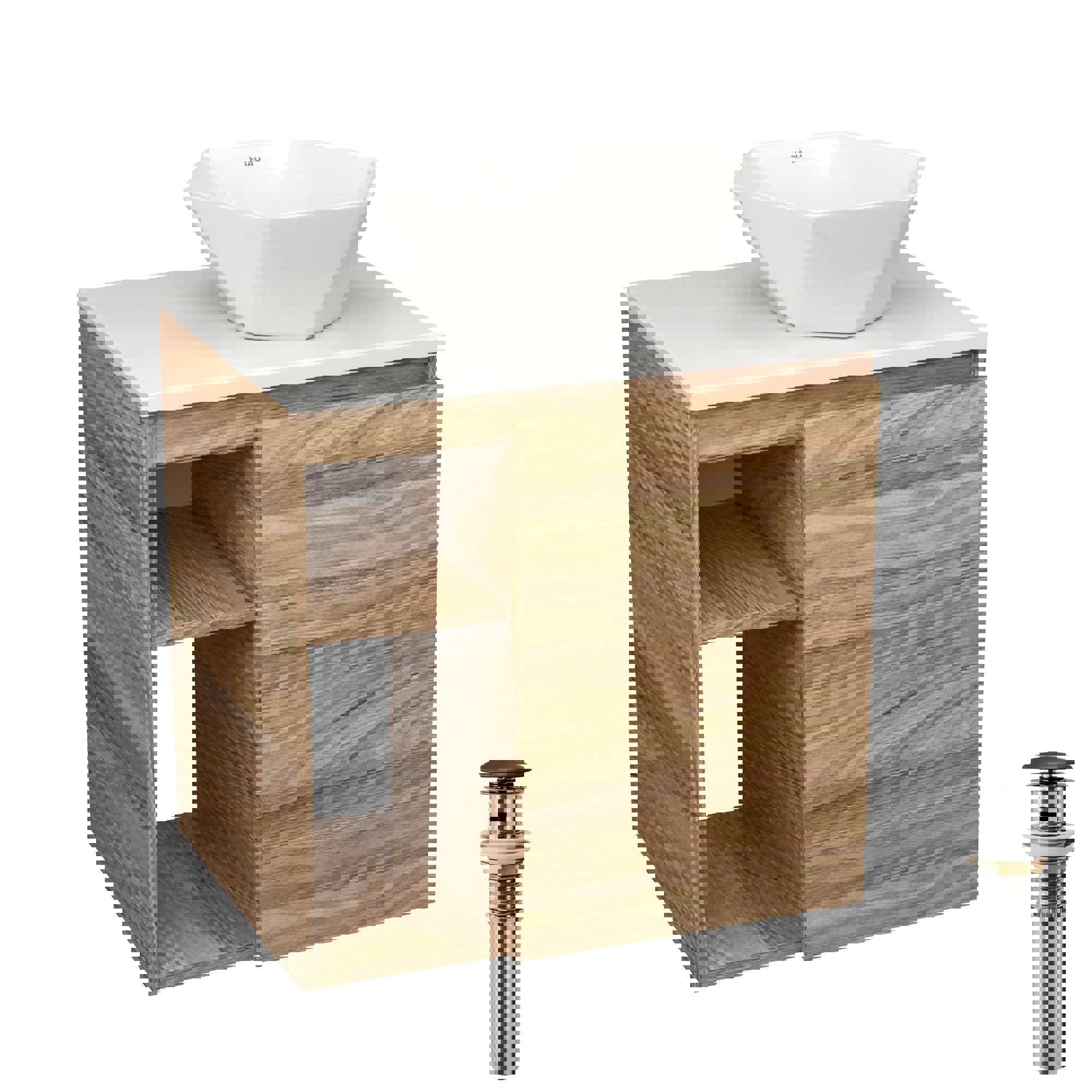 Изображение товара Тумба под раковину Bau Dream Blackwood 60 с фарфоровой раковиной Crystal и системой клик клак Изображение товара Тумба под раковину Bau Dream Blackwood 60 с фарфоровой раковиной Crystal и системой клик клак