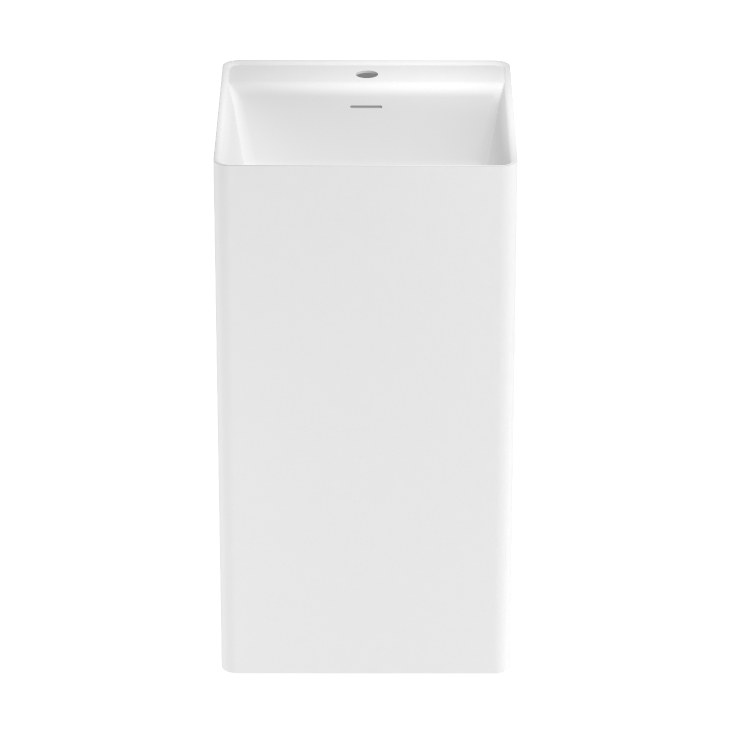 Изображение товара Напольная раковина Wellsee Pure BY Wellsee 45x45x85 см матовая белая Изображение товара Напольная раковина Wellsee Pure BY Wellsee 45x45x85 см матовая белая