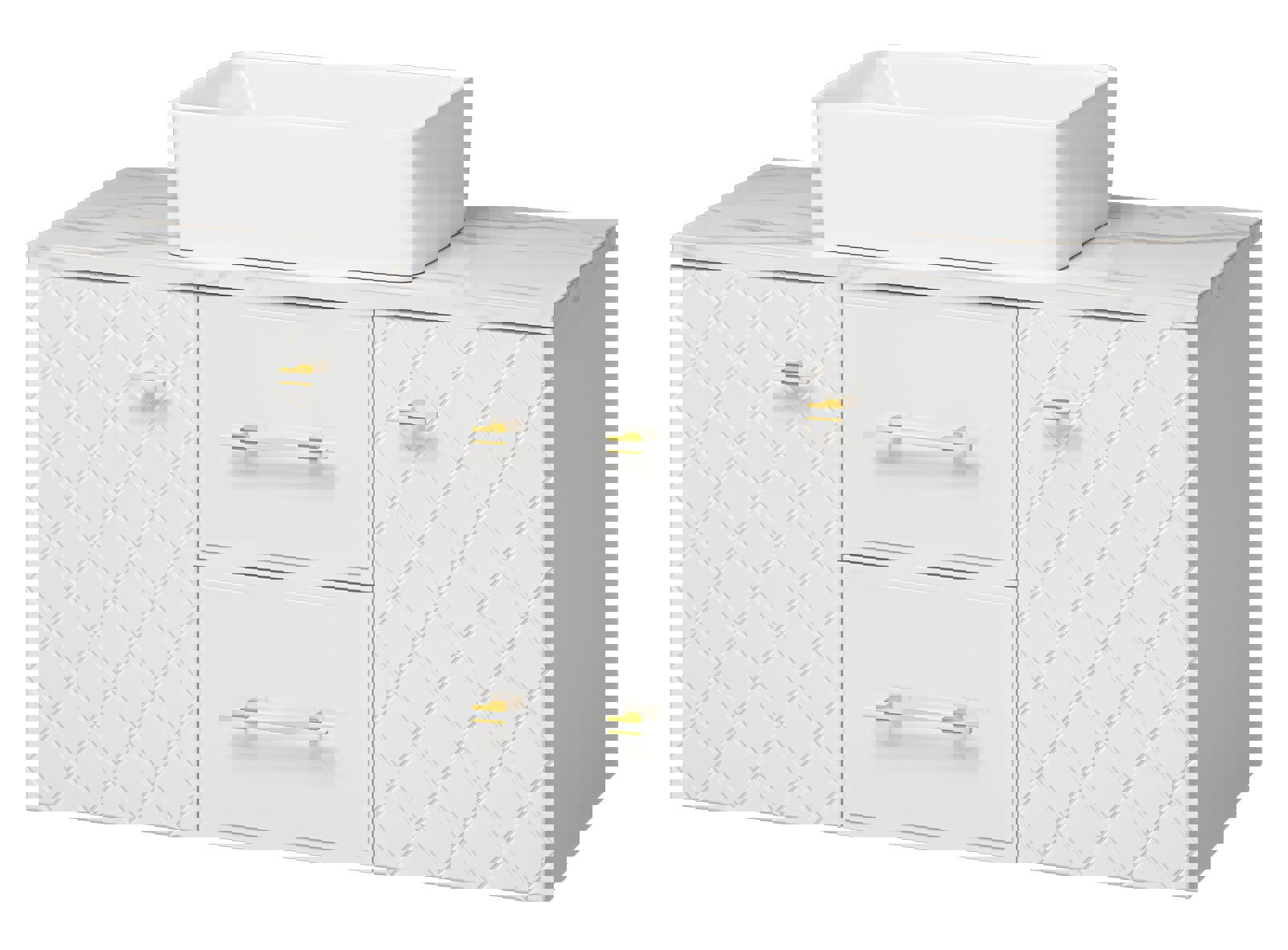 Изображение товара Тумба под раковину BREVITA УТ000023185 100 подвесная цвет белый