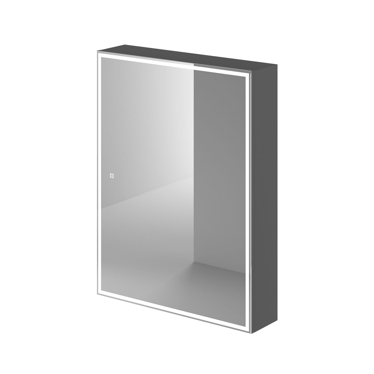 Изображение товара Шкаф для ванной комнаты Итана 4657826227089 с подсветкой 79x60см