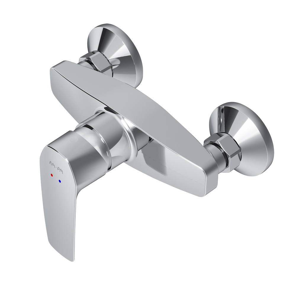 Изображение товара Смеситель для душа AM.PM Gem F90A20000 без излива цвет хром