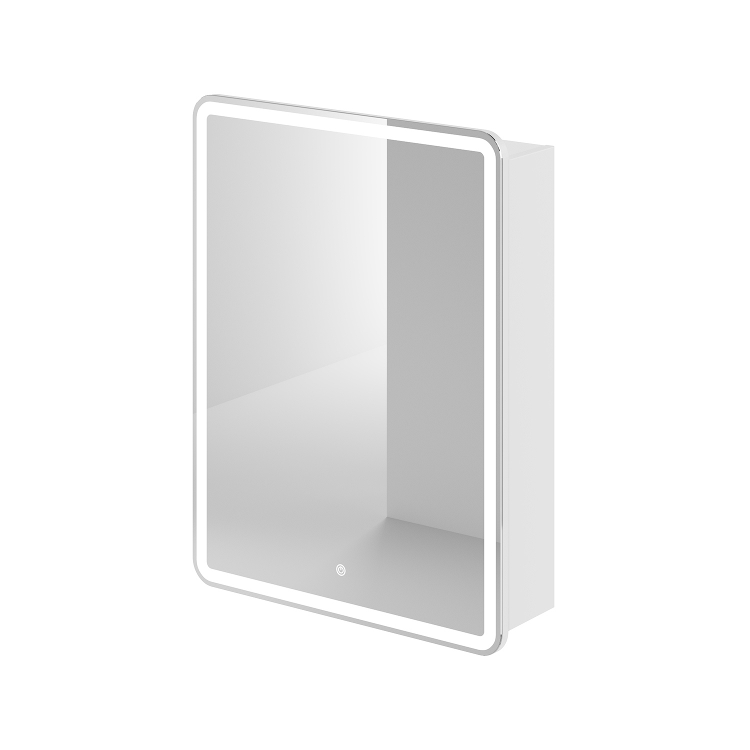 Изображение товара Шкаф для ванной комнаты Итана 4657826227096 с подсветкой 79x60см