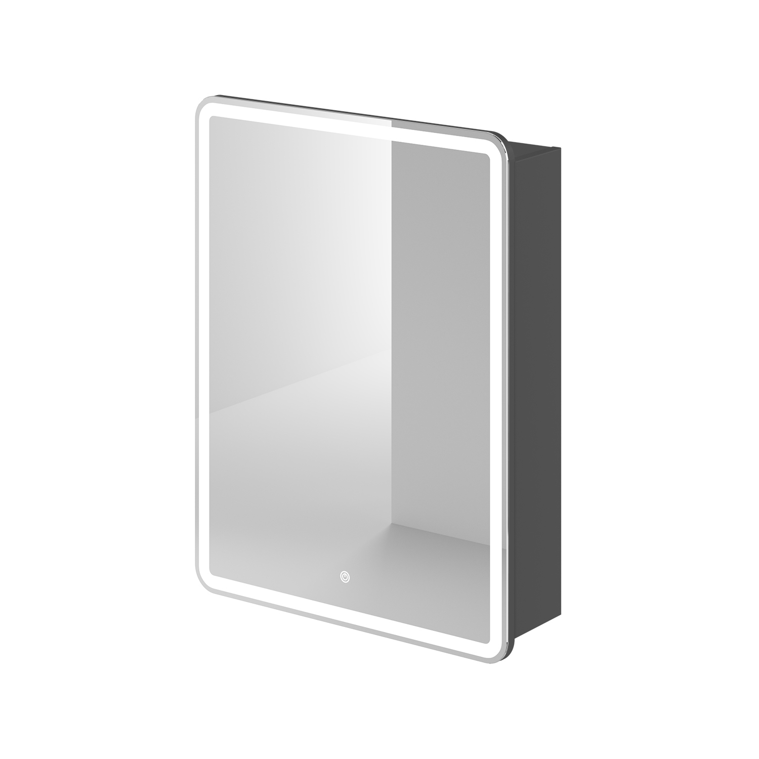 Изображение товара Зеркальный шкаф для ванной комнаты с подсветкой Итана Miro 60 79x60 см