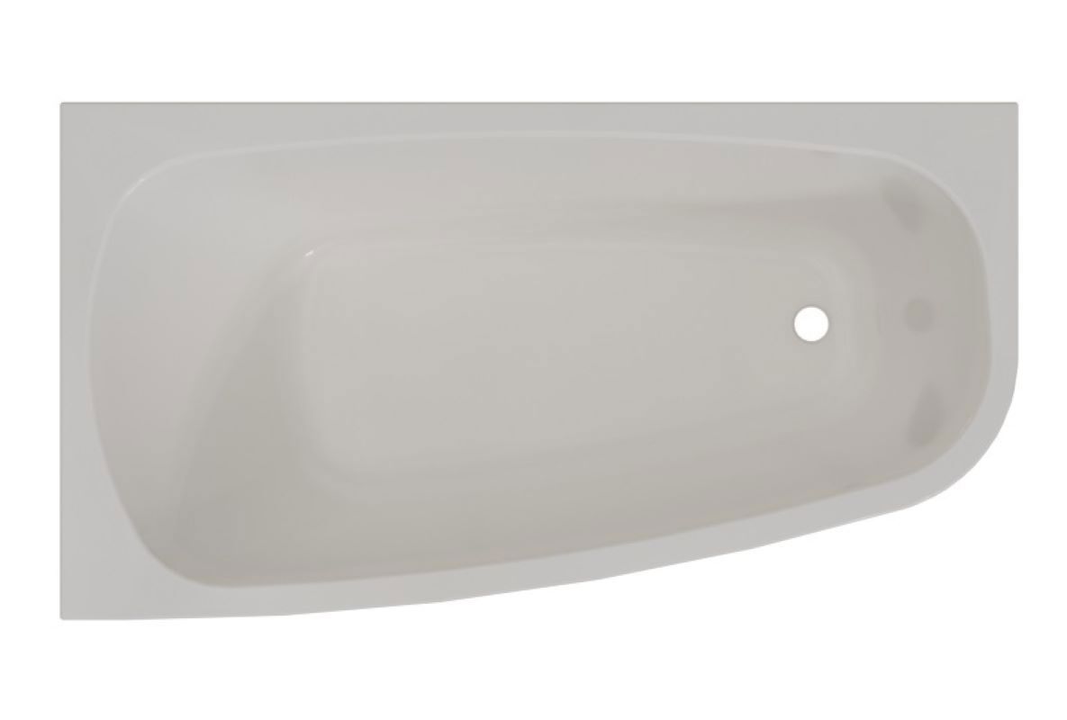 Изображение товара Акриловая ванна Радомир Рона 158х90 левый угол асимметричная комплект с каркасом