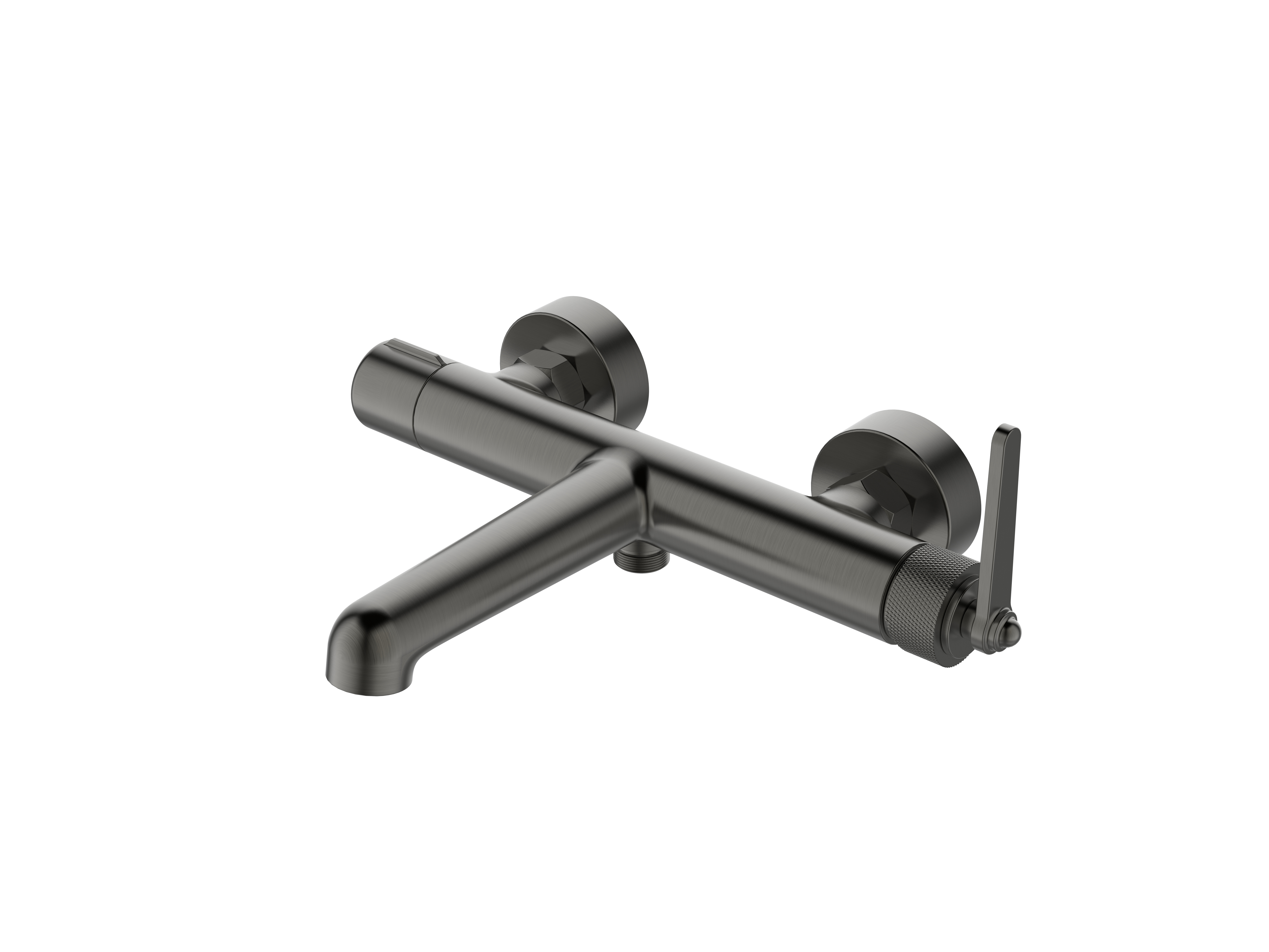 Изображение товара Смеситель Esko Bangkok Gun metal BG54GM однорычажный с душевой лейкой