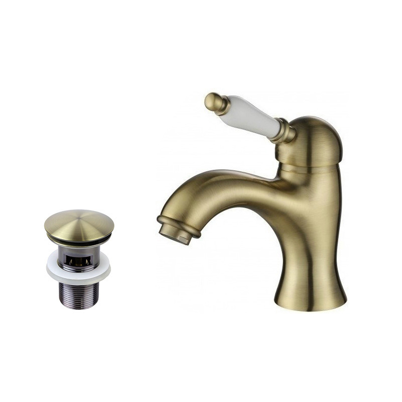 Изображение товара Смеситель Maretti Avorio для раковины бронза AV32RF53