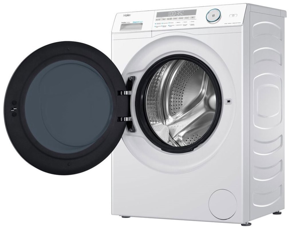 Изображение товара Стиральная машина с сушкой Haier Hwd80-bp14959b 8 кг стирка 5 кг сушка с функцией пара
