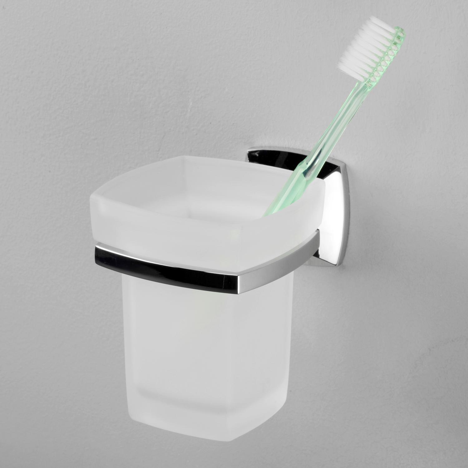 Изображение товара Подстаканник одинарный WasserKRAFT K-2528 коллекция Wern хром надежное крепление