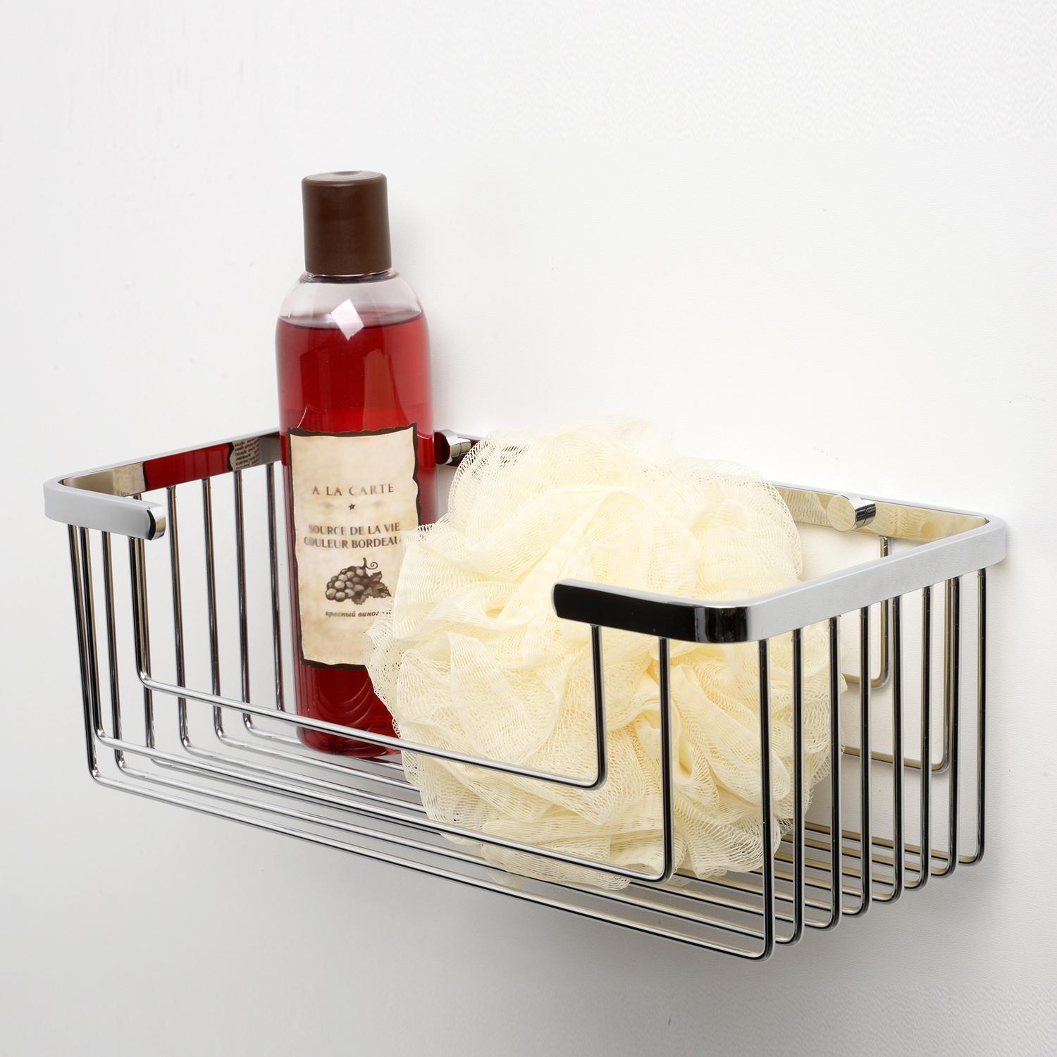 Изображение товара Металлическая полка WasserKRAFT K-711 из нержавеющей стали для ванной комнаты